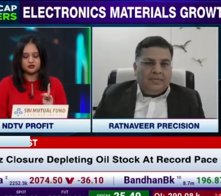 NDTV PROFIT INTERVIEW 